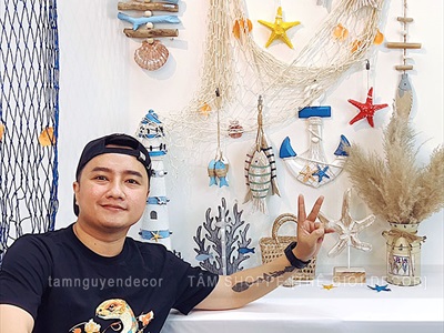 Concept decor Biển × Gỗ mộc mạc, gần gũi [2025 - Tâm Nguyễn Decor] CC-BIEN-2501