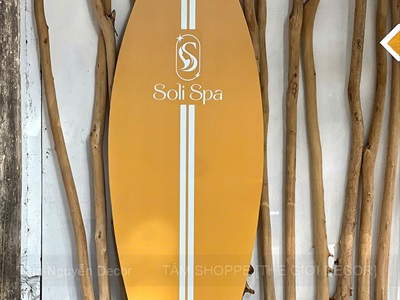 Concept decor biển “Summer Direction” - Logo, màu theo yêu cầu [2026 - Tâm Nguyễn Decor] CC-BIEN-2604