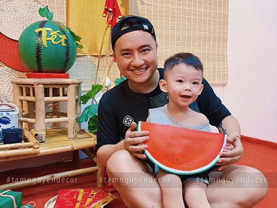 Backdrop Tết chủ đề 