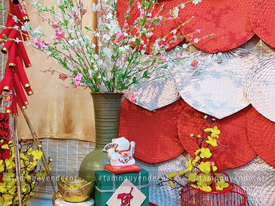 Backdrop Tết chủ đề 