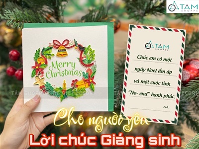 Ngọt lịm với những lời chúc Giáng Sinh cho người yêu, crush ngắn gọn siêu đáng yêu
