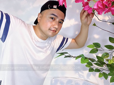 Concept cây hoa giấy rực rỡ - Góc ngồi thư giãn [2025 - Tâm Nguyễn Decor] CC-HOAGIA-01