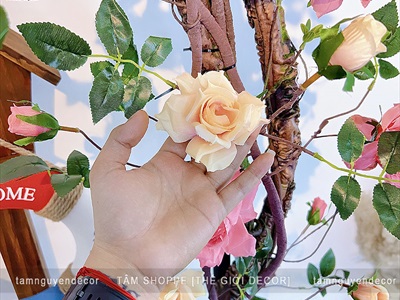 Concept Decor Giàn Hồng Leo Kiểu Pháp Vintage – Lãng Mạn & Tinh Tế [2025 - Tâm Nguyễn Decor] CC-HOAGIA-02