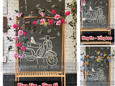 Concept Decor Giàn Hồng Leo Kiểu Pháp Vintage – Lãng Mạn & Tinh Tế [2025 - Tâm Nguyễn Decor] CC-HOAGIA-02