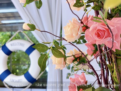 Concept Decor Giàn Hồng Leo Kiểu Pháp Vintage – Lãng Mạn & Tinh Tế [2025 - Tâm Nguyễn Decor] CC-HOAGIA-02
