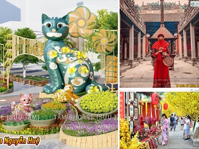 Top 10 địa điểm chụp ảnh Tết đẹp nhất tại Hồ Chí Minh 2023