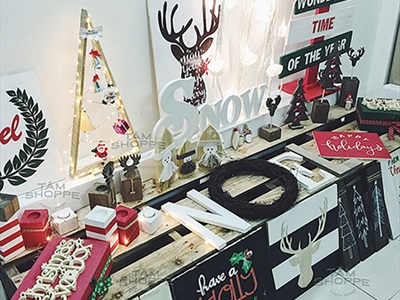 Shopping mỏi tay với xứ sở đồ trang trí Noel Vintage Handmade cực chất Tâm Shoppe
