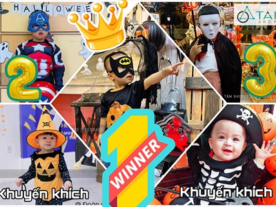 Công bố giải thưởng cuộc thi ảnh hoá trang Halloween 2022 Tâm Shoppe - Thế giới Decor