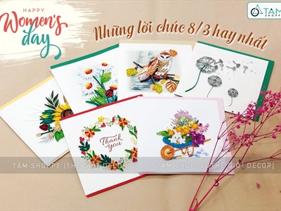 Mủi lòng trước những lời chúc 8/3 hay và ý nghĩa dành tặng người yêu, mẹ và đồng nghiệp nữ