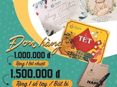 Quà tặng tháng 12/2022: Mua hàng Decor - Nhận quà xịn xò từ Tâm Shoppe
