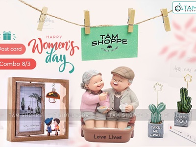 Siêu khuyến mãi: Combo quà tặng 8/3 từ Tâm Shoppe