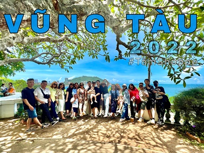 Giải tỏa cơn thèm Vitamin Sea tại thành phố biển Vũng Tàu cùng Tâm Shoppe team building 2022