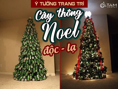 Bái phục trước các ý tưởng trang trí cây thông Giáng sinh không ai nghĩ đến