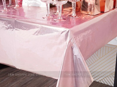 Khăn trải bàn plastic bắt sáng 137x183cm KTBA-PLASTIC