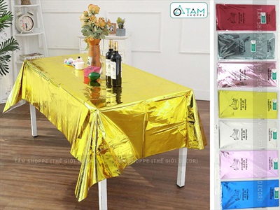 Khăn trải bàn plastic bắt sáng 137x183cm KTBA-PLASTIC
