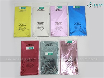Khăn trải bàn plastic bắt sáng 137x183cm KTBA-PLASTIC