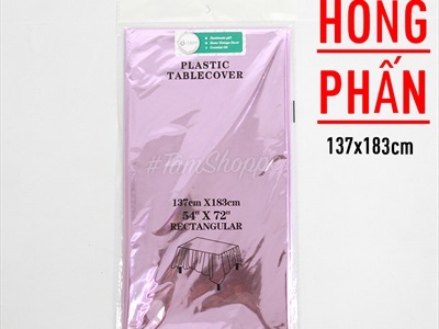 Khăn trải bàn plastic bắt sáng 137x183cm KTBA-PLASTIC