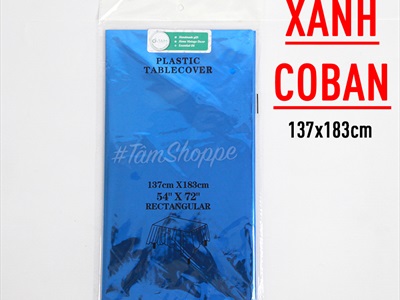 Khăn trải bàn plastic bắt sáng 137x183cm KTBA-PLASTIC