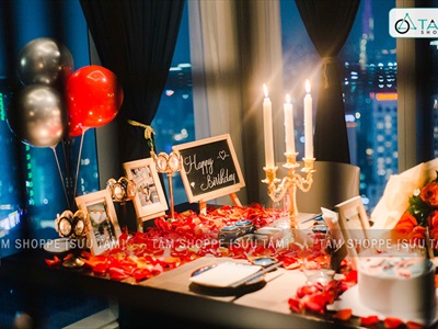 Bảng viết 2 mặt đen trắng viết phấn + bút lông để bàn [Kèm bút phấn + Giá đỡ] BANGDEN-05
