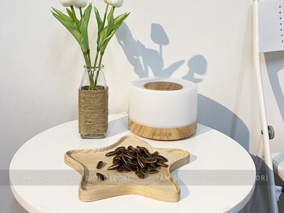 Chai thủy tinh quấn dây thừng trụ vuông cao 16cm [3 kiểu chọn - Kèm nút] CHAILO-HM-03