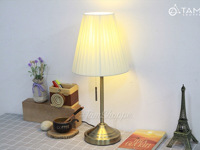 Đèn ngủ để bàn cao cấp ARSTID IKEA chốt dài D.NGU-DB-01