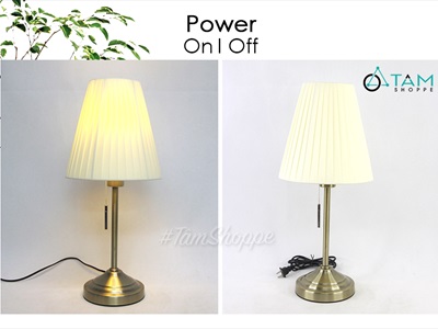Đèn ngủ để bàn cao cấp ARSTID IKEA chốt dài D.NGU-DB-01