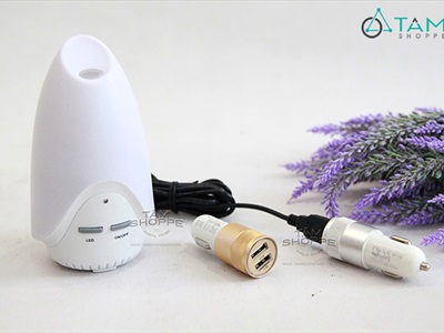 Bộ chia tẩu sạc ô tô đầu điếu thuốc ra 2 cổng USB nhỏ gọn DOCHOIOTO-01