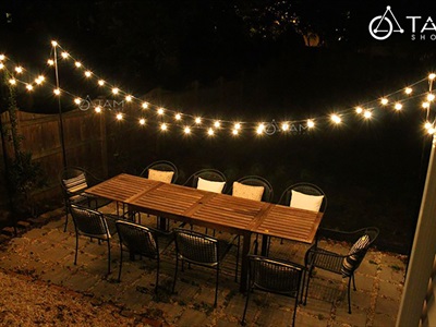Bóng đèn trái chanh sợi Led G45 [Vàng ấm - 4 sợi Led] BONGDEN-02