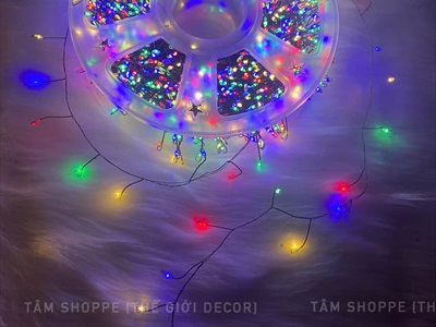 Dây đèn led đom đóm nhánh rễ cây siêu nhiều Led [Dây xanh - Led dày] DAYDEN-04