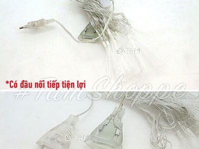 Dây đèn led sợi quang học bắt sáng [5m 20Led - Điện] DAYDEN-19