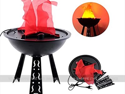 Đèn ngọn lửa giả 3D trang trí để bàn và treo LED-LUA3D