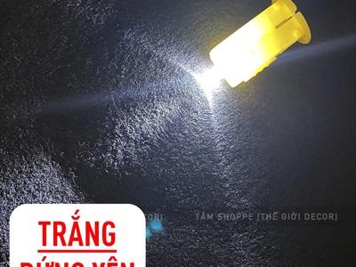 Nút nhựa đèn Led gắn lồng đèn, đồ chơi (sẵn pin) LED-KHAC-01