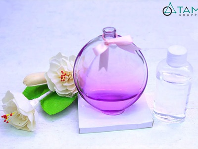 Bộ tinh dầu tự khuếch tán lọ màu trong suốt 50ml