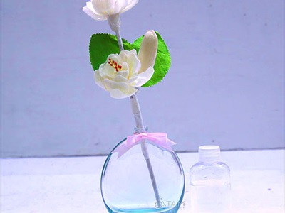 Bộ tinh dầu tự khuếch tán lọ màu trong suốt 50ml