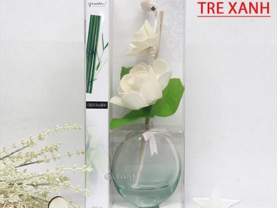 Bộ tinh dầu tự khuếch tán lọ màu trong suốt 50ml