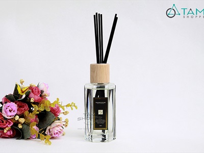 Bộ tinh dầu tự khuếch tán que đen hộp sọc 120ml