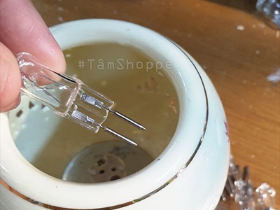 Bóng đèn xông tinh dầu điện (Bóng đèn Halogen) PKTTDTD-BDH