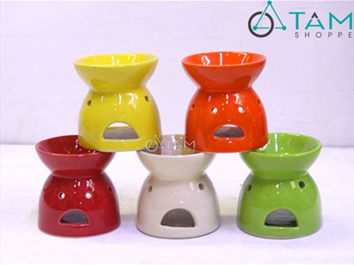 Đèn đốt tinh dầu hình mặt cười DDTD-GOM-02