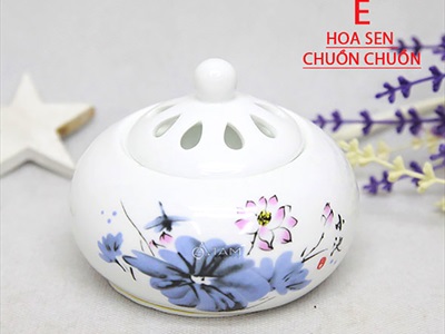 Lò xông trầm hương tinh dầu bằng nhiệt điện [không đèn] LXTH-DIEN-01