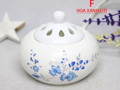 Lò xông trầm hương tinh dầu bằng nhiệt điện [không đèn] LXTH-DIEN-01