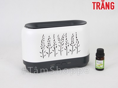 Máy khuếch tán tinh dầu phun khói siêu âm ngọn lửa [Tặng tinh dầu] MKTTD-18