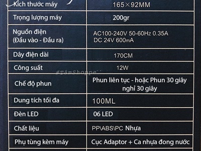 Máy khuếch tán tinh dầu trụ đứng giả gỗ phun khói siêu âm [Tặng tinh dầu] MKTTD-17