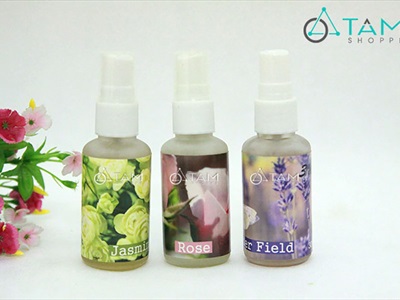 Set 01 miếng thạch cao tự tỏa hương + chai tinh dầu xịt 30ml