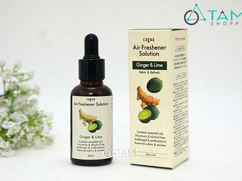 Tinh dầu chanh gừng Nhật Bản CAGUA 30ml