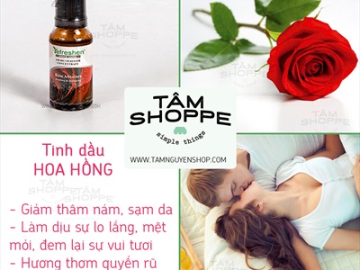 Tinh dầu Hoa hồng Rose Refreshen 20ml