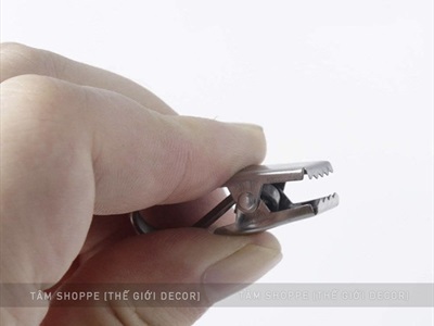 Set 05 kẹp móc sắt treo tranh vải rèm cửa tiện lợi DDTI-KEP-01