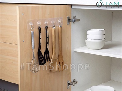 Set 05 móc dán tường chịu lực 20kg (chuẩn xịn) MOCDAN-02