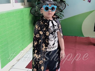 Áo choàng phù thuỷ in hoạ tiết ánh kim nhiều màu [Mềm mịn - Size 80/120cm] AOCHOANG-03