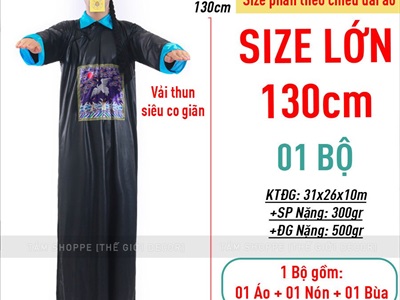 Bộ đồ hóa trang Cương thi trẻ em - người lớn BOHOATRANG-10