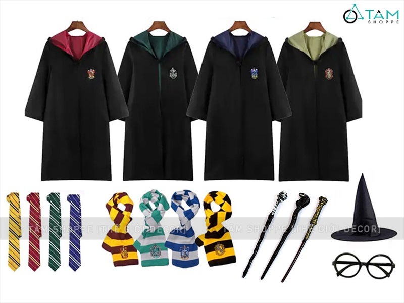 Bộ đồ hóa trang Harry Potter đầy đủ (Bán lẻ từng món) BOHOATRANG-13